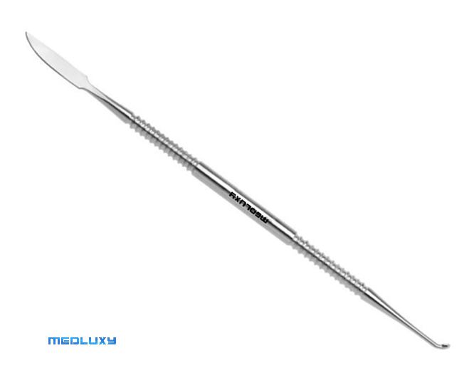 MEDLUXY® Pro - Modelleer Boetseer Sculptuur Gereedschap - RVS - totale lengte 16 cm